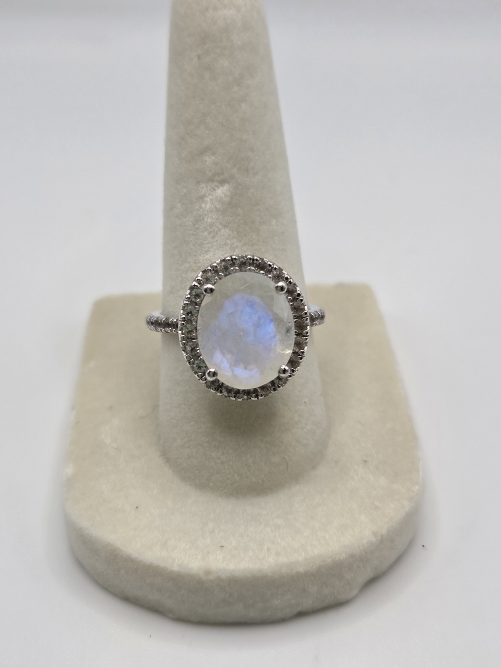 Moon Magic Sterling Silver And Moonstone Size 7